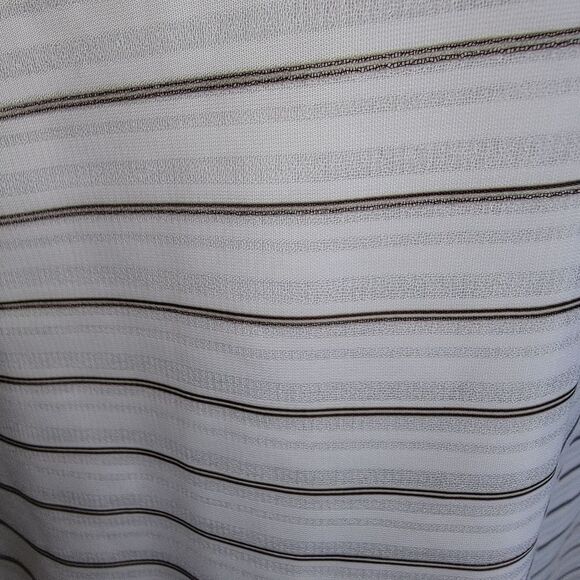 Chico's dolman sleeve mixed media t-shirt top 1 (medium) - Picture 4 of 6